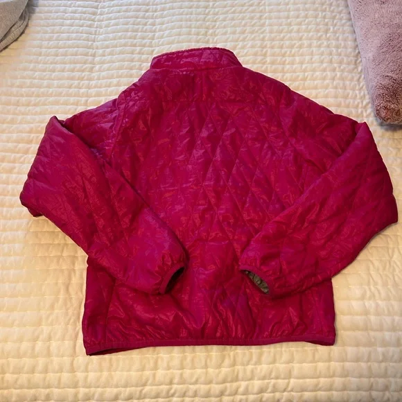 Patagonia Women's Diamond Quilted Pullover Nanopuff Jacket - Pink - Picture 12 of 13